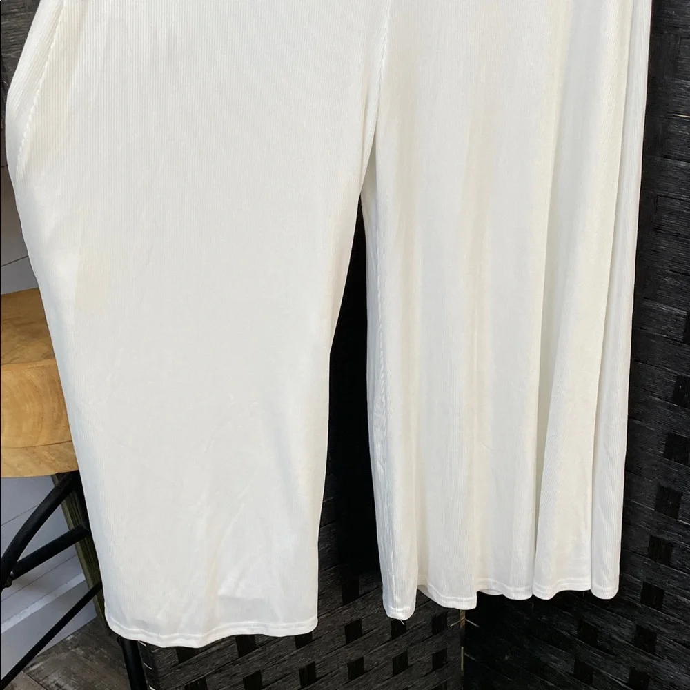 White Off-Shoulder Maxi Dress with Puff Sleeves
